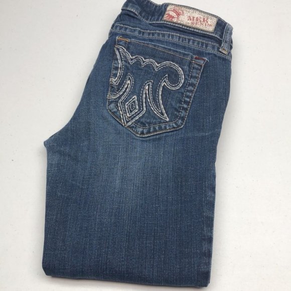 PREMIUM MEK DENIM ALDAN CIGARETTE SKINNY JEANS 27x32 ⭐️ - Picture 1 of 12